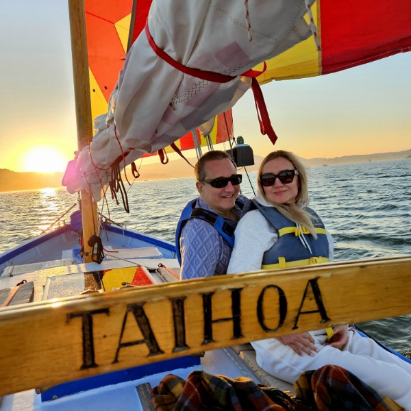 Adventure, fun, and history when sailing onboard the historic vessel and museum, Taihoa, on San Francisco Bay out of Sausalito.