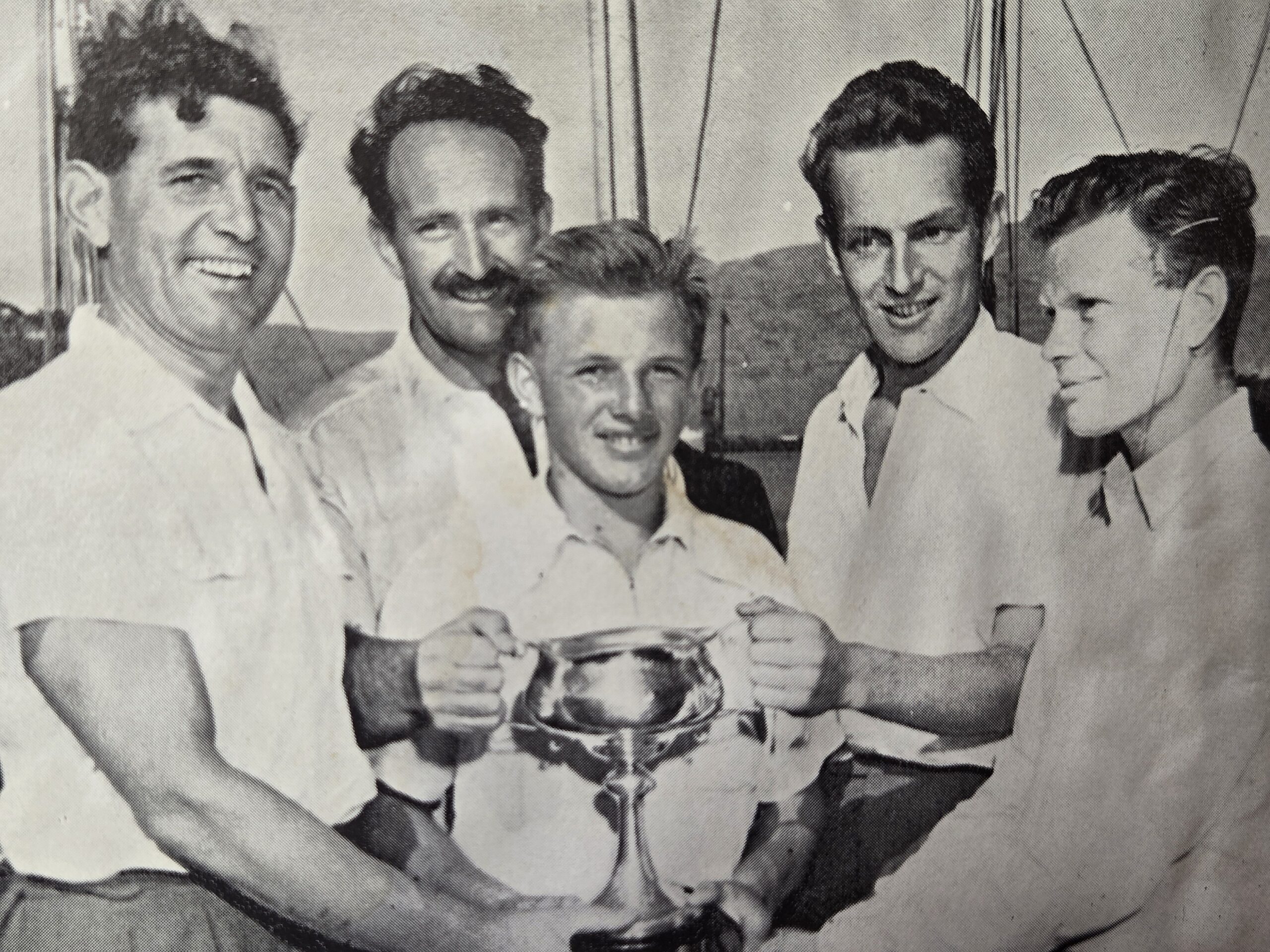 Taihoa winner 1954 Trans Tasman Yacht Race