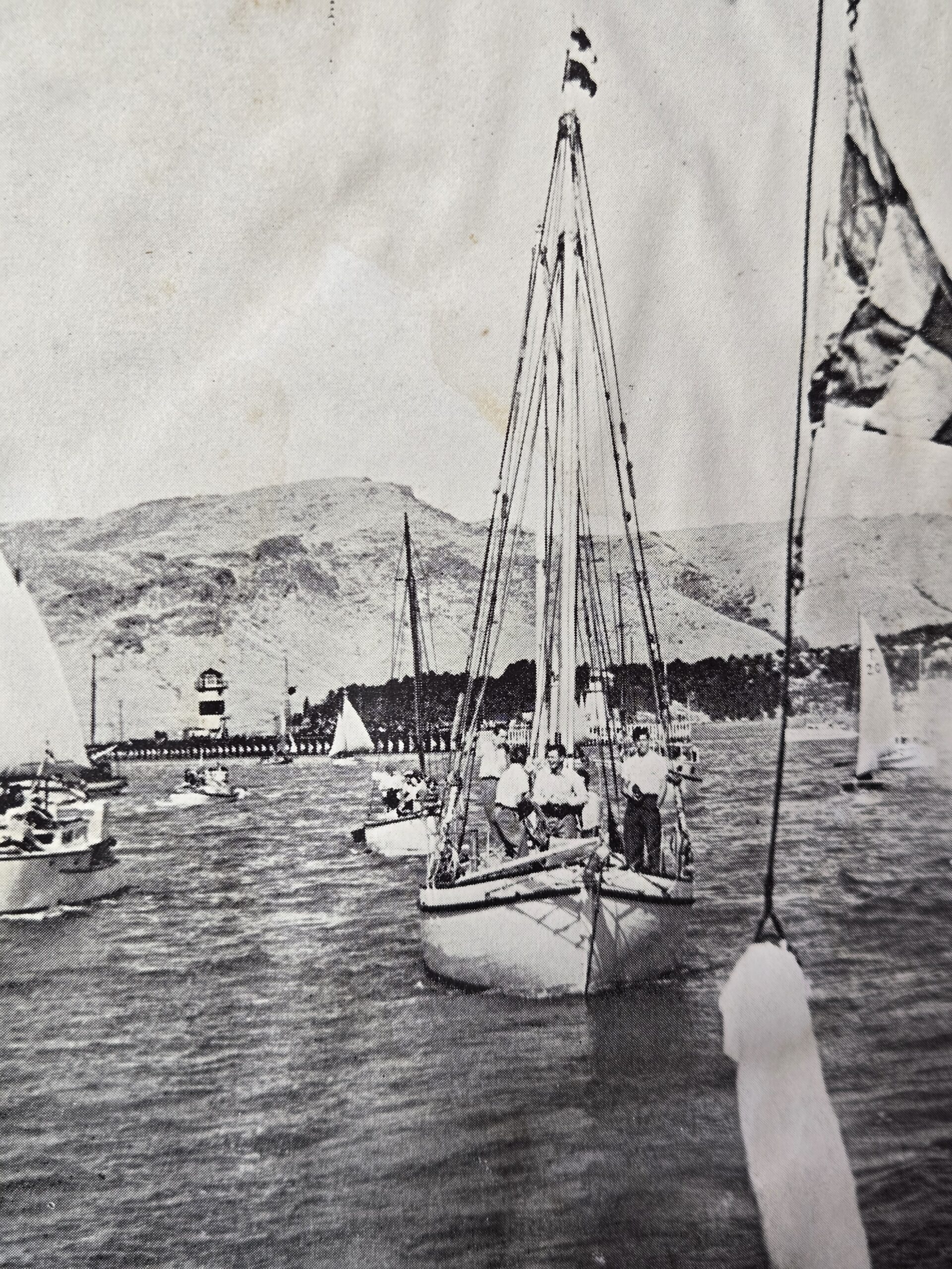 Taihoa winner 1954 Trans Tasman Yacht Race